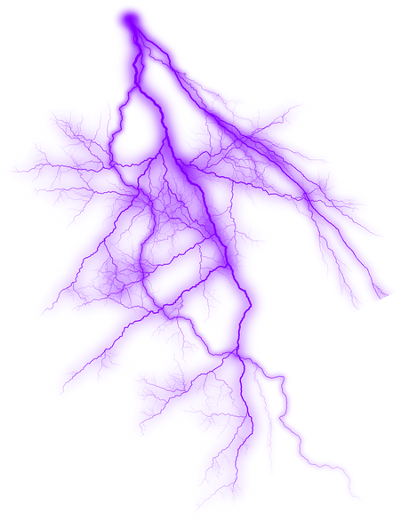 Purple Lightning Effect